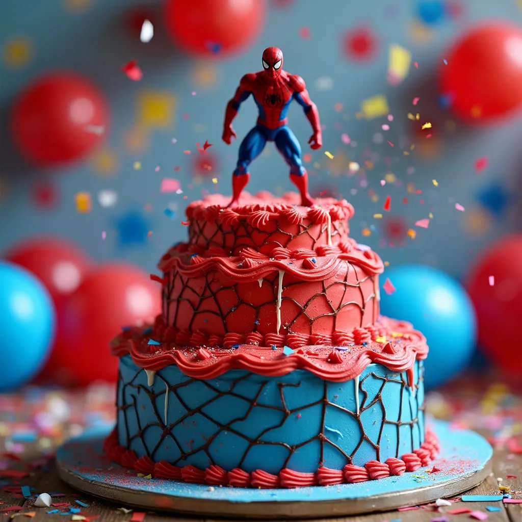 Spiderman Cake