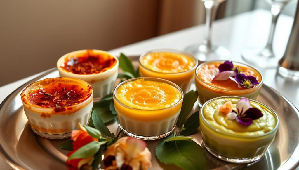 Crab brulee variations